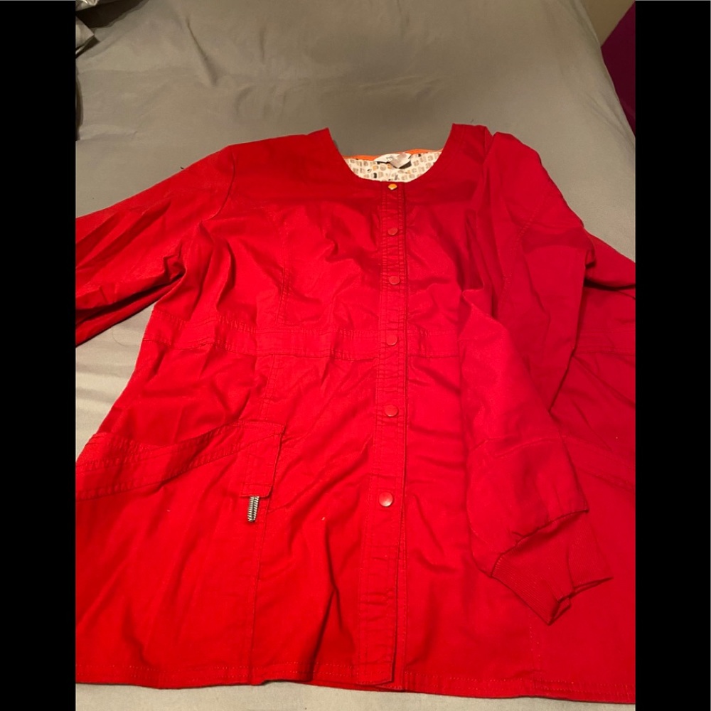 Code Happy Scrub jacket